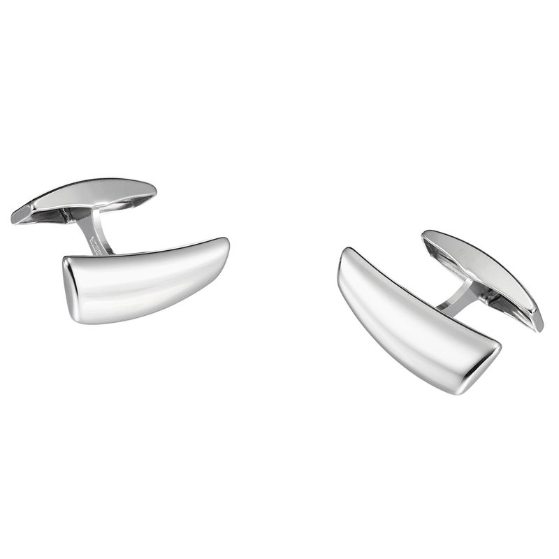 Lumoava Samurai kalvosinnapit, hopeaa